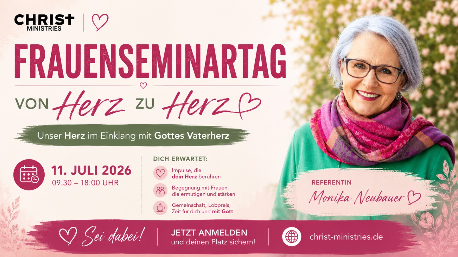 Seminartag für Frauen - "Von Herz zu Herz"